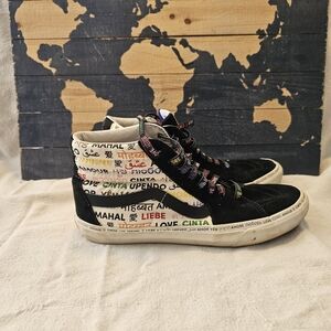 SALE-Vans women's 11 men's 9.5 the love pack high top sneakers
